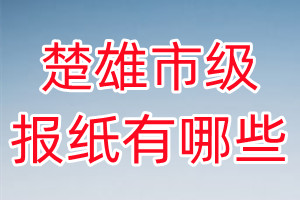 楚雄市級報紙有哪些